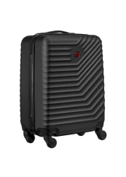 Wenger Trayn 4 Wheel Luggage Hard Trolley Set Black 3 PCS