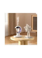 3-in-1 Electric Mosquito Killer Lamp with Humidifier &amp; Night Light &ndash; USB Rechargeable Bug Zapper, Silent Operation, Air Purifier &amp; Sleep Aid for Indoor/Outdoor Use
