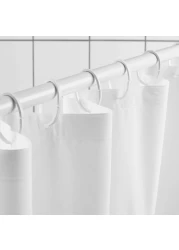 Shower Curtain White 180X200cm