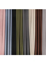 ECLIPSE Kendall Modern Blackout Thermal Rod Pocket Window Curtain for Bedroom or Living Room 1 Panel 42 X 54 Charcoal