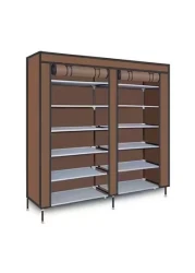 Household Hangers Racks Non-woven Fabrics Large Shoe Rack Organizer Removable Shoes Storage Cabinet Furniture for Home 120x118x30cm