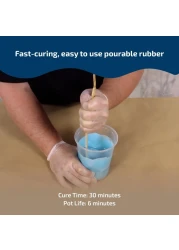 Mold Star 16 Fast Platinum Silicone Rubber Silicone Mold Making Kit Pint Unit