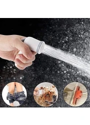 bathroom set bathroom cleaning white shataf faucet ABS flower watering car washing pet bath pressure adjustable