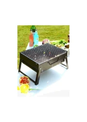 Generic Portable Bbq Charcoal Grill Black 35X26X20cm