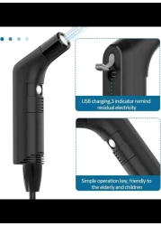 Radiotronics Portable Electric Rechargeable Travel Bidet, Handheld Soft Pressure Sprayer for Bathroom, rv Car and Outdoor Camping