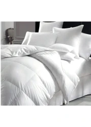 Soft Comfort Single Size Microfiber Duvet Polyester, White 155X225cm