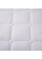 GOLDEN HOME Comforter Duvet Quilt Insert Full White Down Alternative All Season Microfiber (King (220x240 cm)