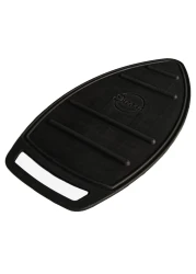 Encasa Homes Silicon Mat for Hot Iron Rest Heat Resistant Anti Slip Thicker Pad for Protecting Your Table During Ironing NonBurning Machine Washable Durable Black