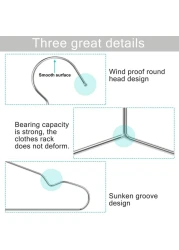 FSUTEG Coat Hangers 40 Pack Wire Hangers Stainless Steel Metal Hangers Heavy Duty Hangers Ultra Thin Clothes Hangers 165in