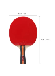 Generic-Table Tennis 2 Player Set 2 Table Tennis Bats Rackets and 3 Ping Pong Balls with Cover Bag