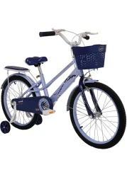 Vego Starlette Kids Road Bike With Basket 20 Inch, Purple