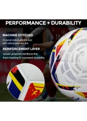 AEROCS World Cup Football Traditional Soccer Ball Best Indoor or Outdoor Basketball - Size 4 for Soccer Players and Football Fans