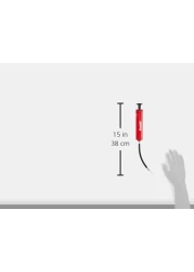 Franklin Sports Ball Pump Kit 74 Perfect for Basketballs Soccer Balls and More Complete Hand Pump Kit with Needles Flexible Hose Air Pressure Gauge and Carry Bag