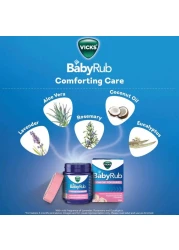 Vicks Babyrub Soothing Vapour Ointment Clear 50g