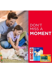 BandAid Brand TruStay Sheer Strips Adhesive Bandages for First Aid and Wound Care Assorted Sizes 80 ct