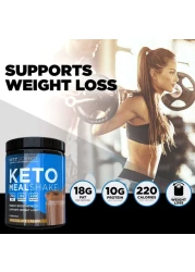 كيتو ساينس كريم الشوكولاته كيتو ميل شيك بودر 539 غرام