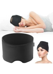 Ice Head Wrap, Renpho Headache Relief Hat for Migraine, Migraine Cap with Hot or Cold Therapy, Ice Pack Heating &amp; Cooling Eye Mask with Gel, Cold/Hot Compress for Puffy Eye, Tension, Sinus, Stress