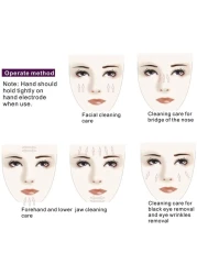 Generic Ultrasonic Face Cleaner Skin Scrubber Care Massager Facial Tighten Anti-Aging Peeling Cleaner Blackhead Wrinkle Removal