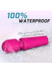 Doreen Therapeutic Wand Massager Waterproof Strong Back, Neck Massage Stress Magic Relief - Powerful Therapeutic Vibrating Mode- Best Rated for Travel Gift - Perfect Muscle Aches and Personal Recovery