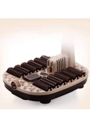 Foot Bath Massager with Acupressure, Infrared Heating, Self-Closing Function, Whirlpool Foot Spa with Automatic Heating for Relaxation &amp; Pain Relief