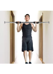 Doreen Doorway Pull Up Bar,Adjustable Doorway Pull Up Bar Fitness Door Way Chin Up Horizontal Home Gym Exercise Fitness Workout Equipment 350LB Bearing