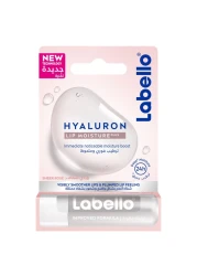 لابيللو هيالورون ليب مويستشر بلس مرطب الشفاه مع المنثول شفاف وردي 5.2 غرام