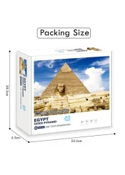 Little Story Jigsaw Puzzle Educational &amp; Fun Game (The Great Pyramid of Giza, Egypt)-1000 pcs