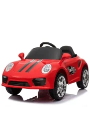 RBWTOYS -Power Wheel Kids Electric Battery Powered Ride On Racing Toy Car, Dual motor, S2988 red 104X53.5X56CM