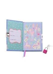 Floss &amp; Rock Fantasy My Scented Secret Diary - Scented Lockable Journal for Kids with Scented Sticker Sheet, Padlock and Key, And Kids Activity Book