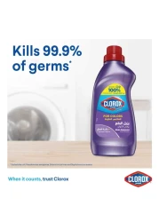 كلوركس للملابس الملونة، يزيل البقع و يزهي الألوان، 900 مل