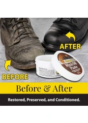 Fiebings Mink Oil for Leather Boots 6 oz Leather Cleaner Conditioner Waterproof Preserve Soften All Smooth Leathercraft Vinyl Prevents Salt Stains Use On Couch Shoe Purse Belt