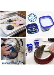 مسحوق تنظيف قوي للأفران وأدوات الطهي معجون تنظيف متعدد الأغراض للفولاذ المقاوم للصدأ والمقالي والشوايات ومواقد الطهي