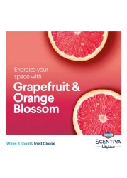 كلوركس سينتيفا مناديل مطهرة بالجريب فروت وزهر البرتقال، 75 منديلًا مبللاً