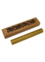 الرياح علبة هدايا أعواد العود الكمبودي - بيج