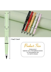 OFFCUP Inkless Pencil5PCS Forever Pencil with Extra 5 Eraser Reusable Inkless Everlasting Pencil with 5 Replaceable Nibs Pencil for Writing DrawingHomeOffice