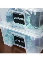 Cestari Premium Large Chalkboard Labels Erasable Decorative Stickers Set of 54 Reusable Jar Labels Stylish Organization Wedding Decor Crafts Canister Sticker Labels