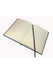 Collins Legacy A4 Hard Cover Notebook, 240 80gsm Ruled Pages - Black Cover