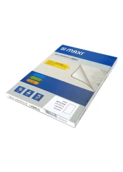 Maxi A4 Self-Adhesive Labels White 100 PCS