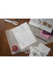 Bienfang Sketching Tracing Paper Roll White 12 Inches x 20 Yards for Drawing Trace Sketch Sewing Pattern