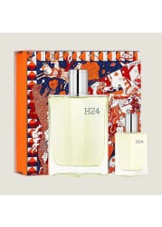 طقم عطور سفر من هيرميس – أون جارْدين أَ سِيثير (ماء تواليت ٢ مل) + H24 (ماء معطّر مركز ٢ مل)