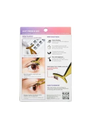 KISS imPRESS Falsies False Eyelashes Lash Clusters Voluminous 14 mm Includes 20 Clusters 1 applicator Contact Lens Friendly Easy to Apply Reusable Strip Lashes