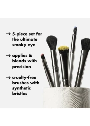 elf Smoky Eye Brush Kit Synthetic 5Piece Set 82021 Brush Handle Color May Vary