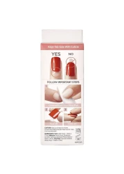 Kiss imPRESS Press-On Manicure Nails So French KIMM04C