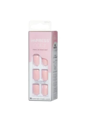Kiss Impress Colour Press-On Manicure False Nails KIMC002C Pick Me Pink