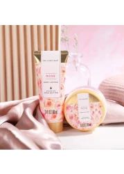 Gift Set For Women Spa Luxetique Bath Sets for Women Gift 8 Pcs Rose Spa Basket Includes Bubble Bath Shower Gel Body Lotion Birthday Spa Gifts Mothers Day Gifts for Mom