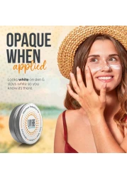 UVAB Zinc Sunscreen Opaque White 15ml TravelSized Pot for Ultimate Sun Protection in Extreme Conditions Perfect for Holidays Skiing Climbing Beach and Leisure Activities