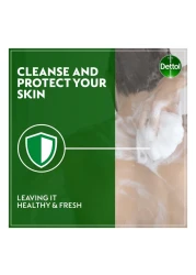 Dettol Cool Antibacterial Bar Soap White 120g Pack of 4