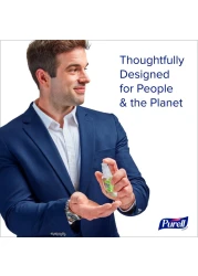 Purell Advanced Hand Sanitizer Naturals with Plant Based Alcohol Citrus scent 2 Fl Oz Travel Size Pump Bottle Pack of 6 962304EC
