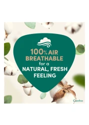 Carefree Organic Cotton Normal Unscented 30 Pantyliners White
