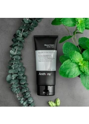 AnthonyShaving Cream Mens Sensitive Skin Squalane Eucalyptus Spearmint and Rosemary Extracts Help Soothe Refresh Cool and Condition Your Skin for Shave 6 Fl Oz